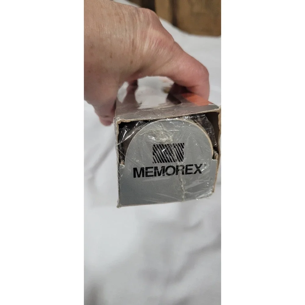 Vintage Memorex Banner Paper 1 Continuous Roll White - Sealed